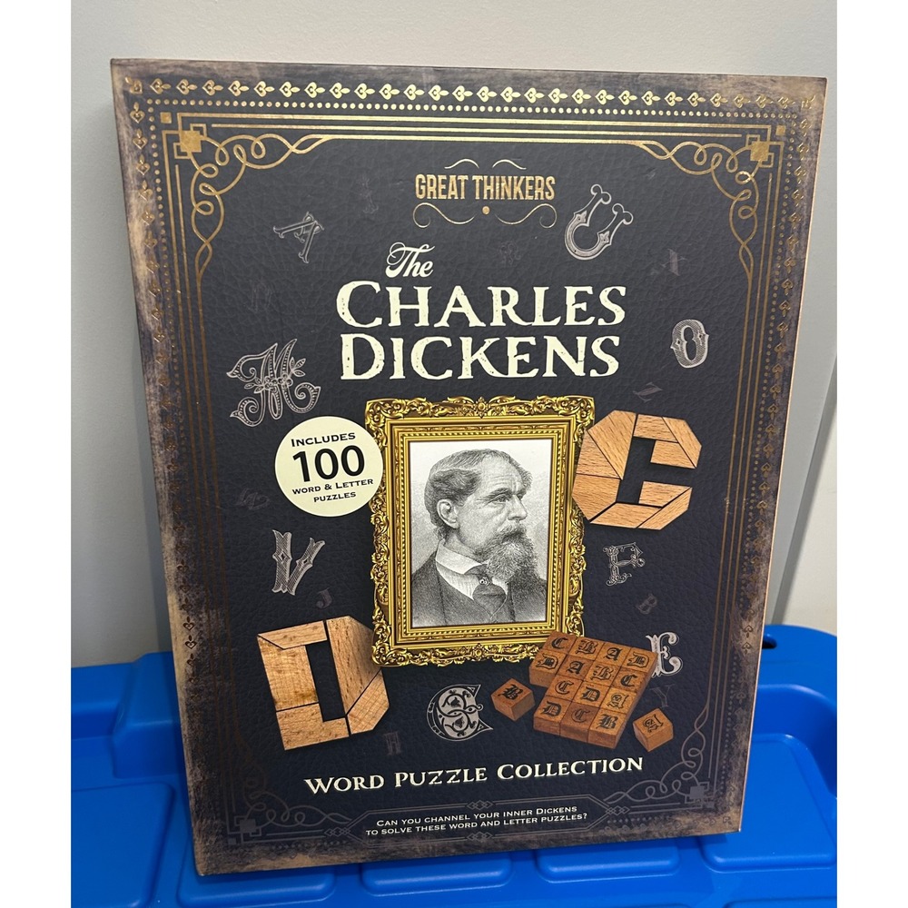 Great Thinkers Charles Dickens Word Puzzle Collection 100 Word Letter Puzzles